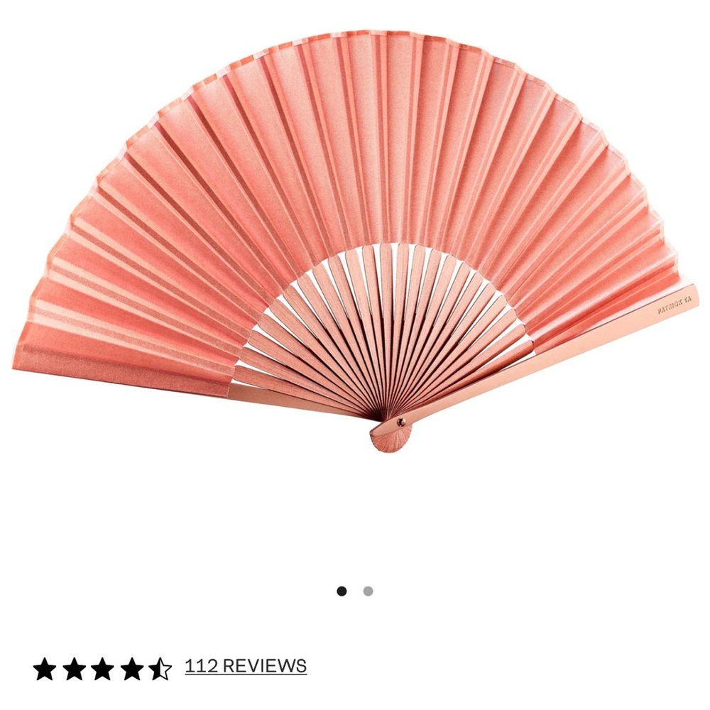 Patrick Ta Major Glow Setting Fan – Sold Out, Like New - Picture 2 of 4